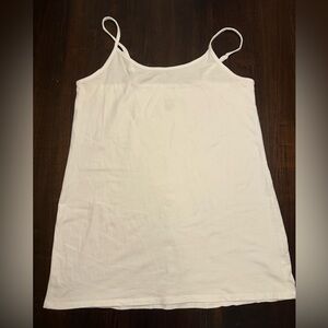 Size 2 White Torrid Foxy Cami Tunic Tank Top